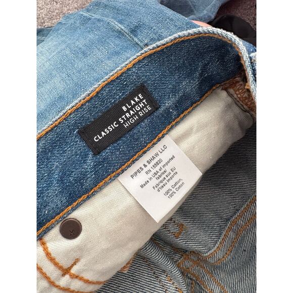 27” VERONICA BEARD Blake High Rise Straight Jeans - Picture 9 of 9